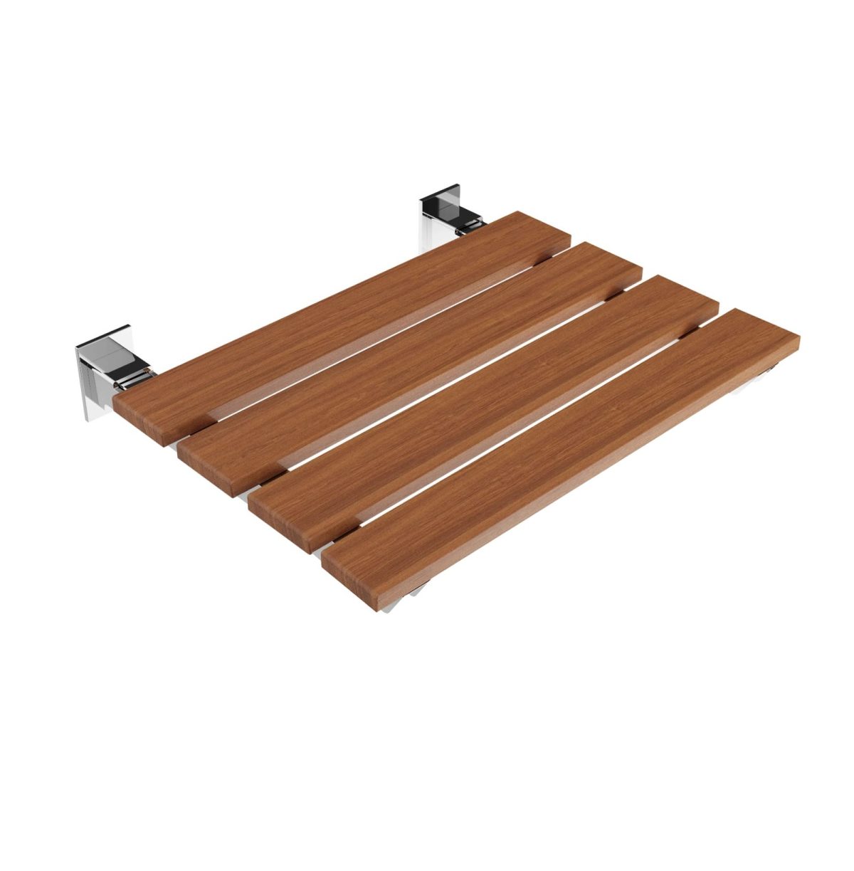 Mica Folding Wallhung Shower Seat Teak Wood MCW001 - Image 1