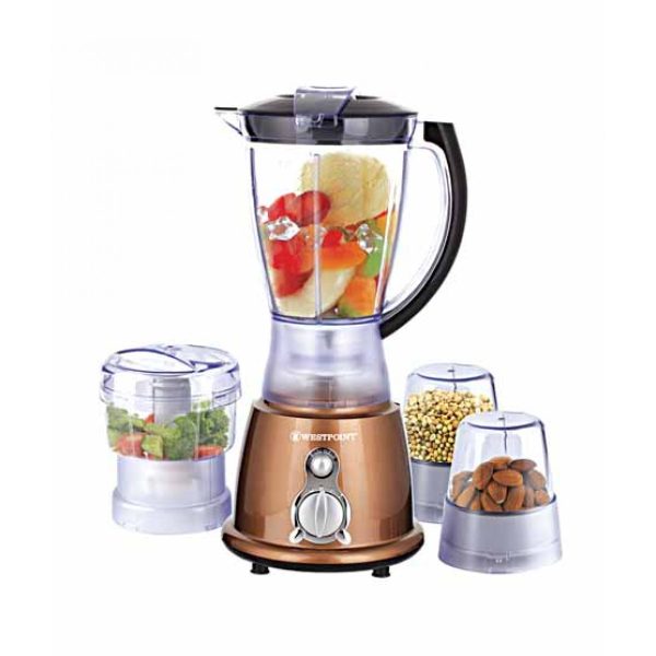 Westpoint WF-445 Deluxe Multi Function Blender - 450 Watts - Brown