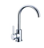 Zilver Oval Kitchen Sink Mixer ECL502