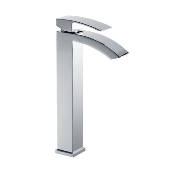 Zilver Wave Basin Mixer Long BSB1285