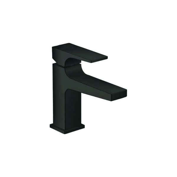 Zilver Cliff Single Lever Basin Mixer Matt Black ZCLF1001MB
