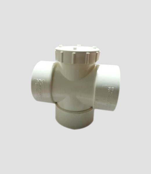 AGM upvc Plug Tee 4″
