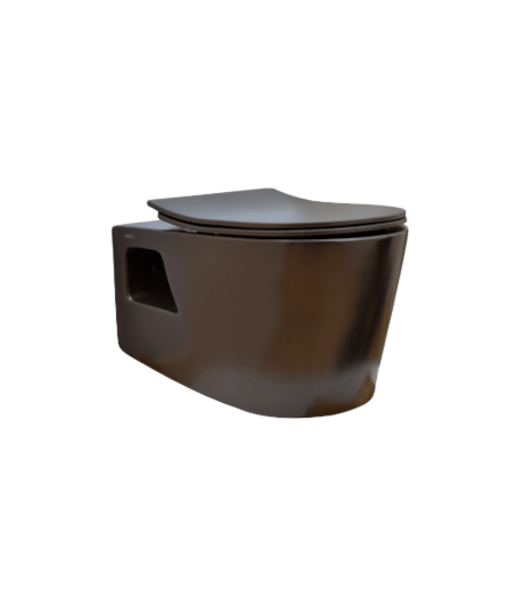 Porta Wall Hung Commode - HD427WH / PT-MHT-00427 Matt Black