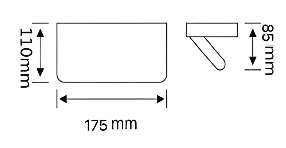 ZiLver Paper Holder Matt Black Color 0662MB - Image 2