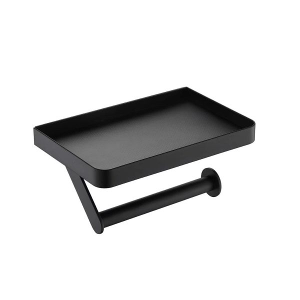 ZiLver Paper Holder Matt Black Color 0662MB