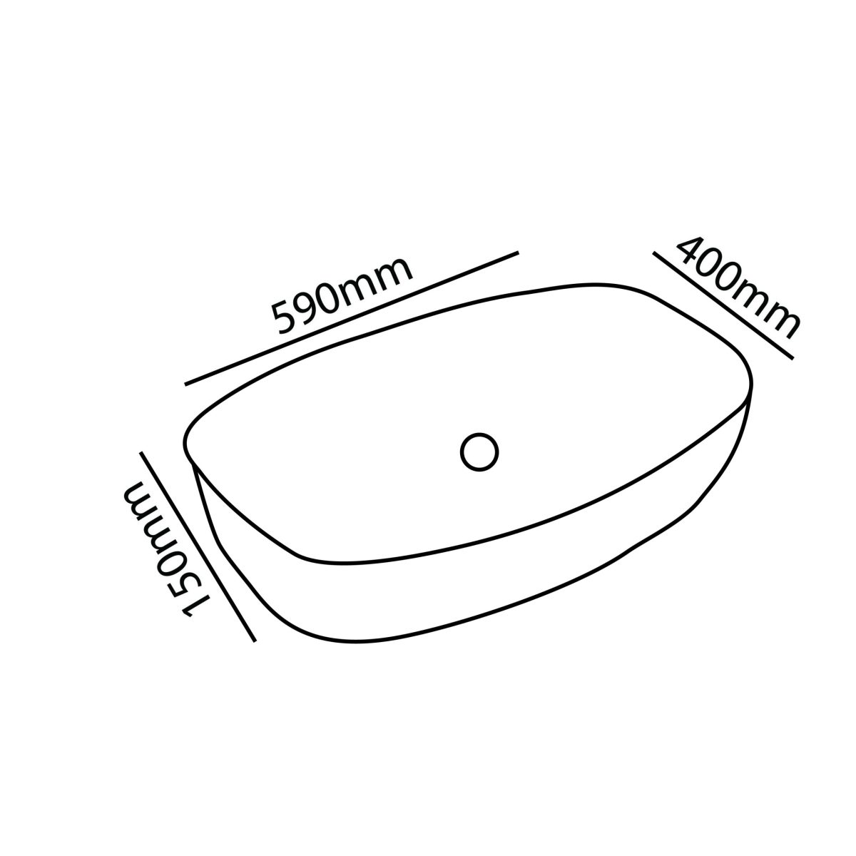 Zilver Art Wash Basin ZARTB112 - Image 2