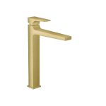 Zilver Cliff Long Neck Basin Mixer ZCLF100 Available Matt Black & Brush Gold - Image 2