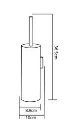 Zilver Toilet Brush ZTB002 - Image 2