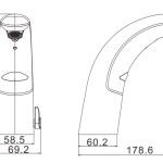 Zilver Sensor Basin Mixer Battery ZY8902 - Image 3